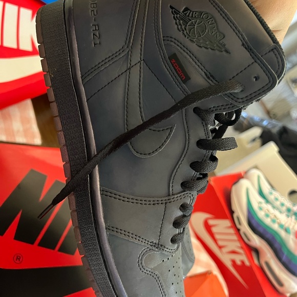 Nike Jordan 1 fearless zoom high top sneakers size 10.5 - Picture 4 of 5